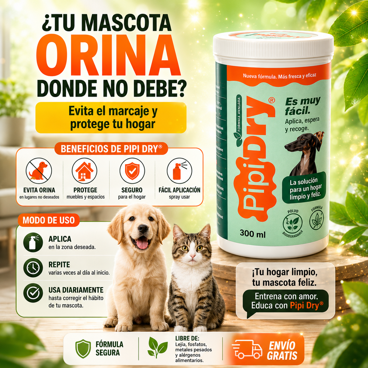 PipiDry™️ – Comodidad, Seguridad y Protección Contra Fugas Inesperadas ✅