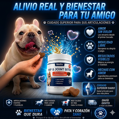 HIP $OFERTA 2 X 1 : JOINT BITES – Bites para Caderas y Articulaciones, Reduce Molestias y Recupera tu Movilidad ✅