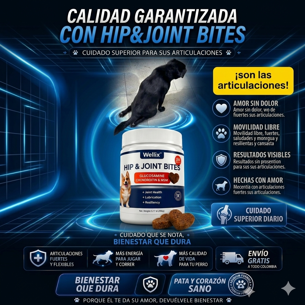 HIP $OFERTA 2 X 1 : JOINT BITES – Bites para Caderas y Articulaciones, Reduce Molestias y Recupera tu Movilidad ✅