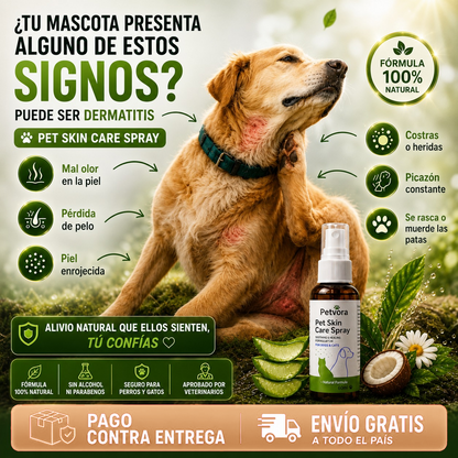 OFERTA 2 X 1 : PetSkin™️ – Fórmula para Piel Sana, Menos Picazón y Pelaje Brillante en tu Mascota