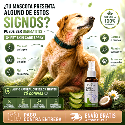 OFERTA 2 X 1 : PetSkin™️ – Fórmula para Piel Sana, Menos Picazón y Pelaje Brillante en tu Mascota