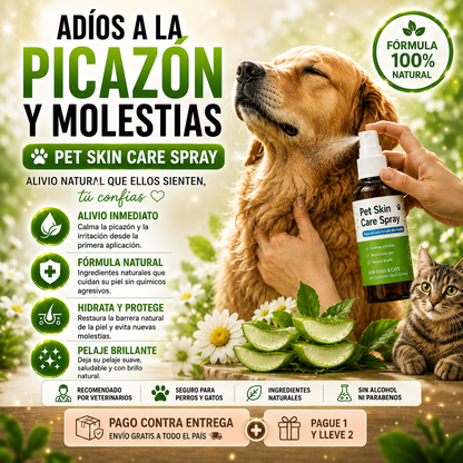 OFERTA 2 X 1 : PetSkin™️ – Fórmula para Piel Sana, Menos Picazón y Pelaje Brillante en tu Mascota
